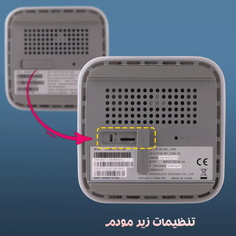 مودم 5G هوآوی H158-381 du huawei - Image 5